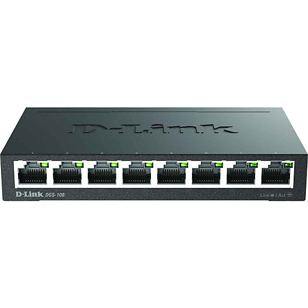 D-Link Gigabit Switch 8-Port Layer 2 DGS-108/E